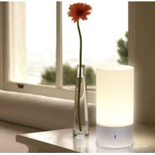 Lámpara de mesa del sensor del tacto de 360 ​​grados Color de 256 que cambia la lámpara de cabecera elegante Dimmable Caliente la luz blanca